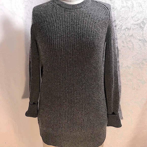 t babaton cashmere blend sweater charcoal heather - Picture 1 of 9